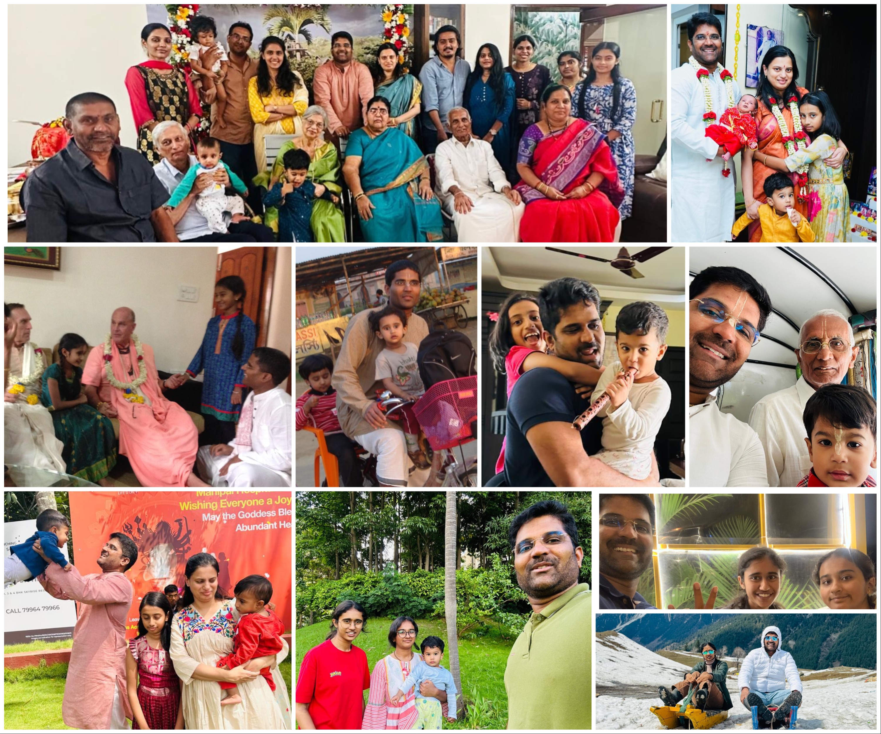 Sri Paramayogi with Family